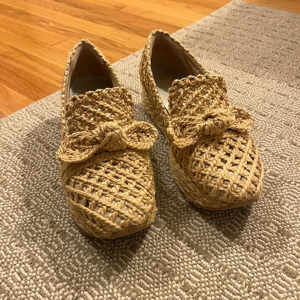 Dolce Vita rattan wedges